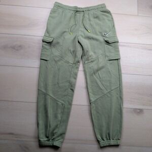 Nike Sportswear Dance Cargo Pants Womens Medium Green Loose Fit‎ DJ4128-386